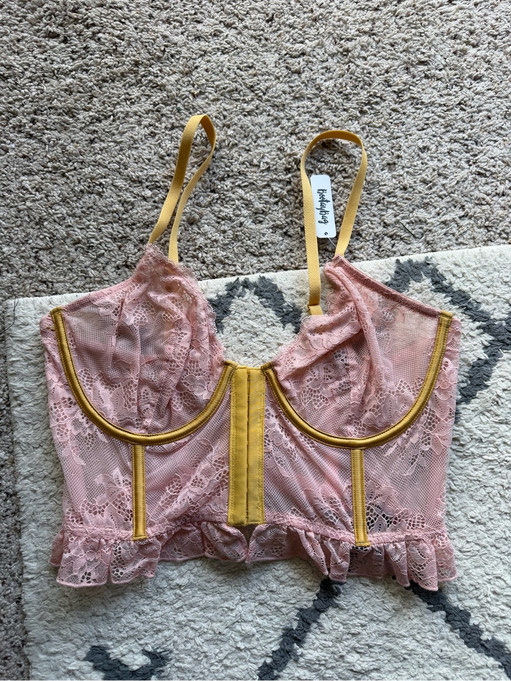 NWT Bootaybag Corset Bralette